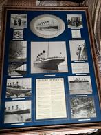 Historie R.M.S.Titanic 1912 ingelijst, Antiek en Kunst, Kunst | Schilderijen | Klassiek, Ophalen of Verzenden