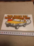 Opel kadett gt/e rally   2, Verzamelen, Stickers, Ophalen of Verzenden, Zo goed als nieuw