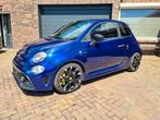 Fiat 500 abarth competizione nl kenteke zeer mooi 2019 n.a.p, Voorwielaandrijving, Zwart, 4 cilinders, Blauw
