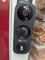 EZVIZ DB1 - Wi-Fi Smart Video Doorbell + 12 volt adapter, Ophalen of Verzenden, Ingebouwde camera, Gebruikt, Bedraad