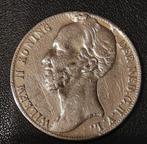 Gulden 1846 Willem II - van zilver  met lelie, Postzegels en Munten, Munten | Nederland, 1 gulden, Zilver, Ophalen of Verzenden