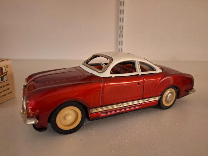 Grote oude blikken speelgoed auto, Antiek en Kunst, Antiek | Speelgoed, Ophalen of Verzenden