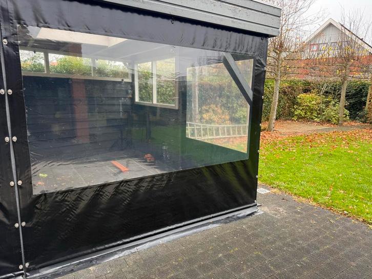 Veranda Zeilen - Bescherming tegen weer en wind!, Tuin en Terras, Overkappingen, Gebruikt, Veranda, Ophalen of Verzenden