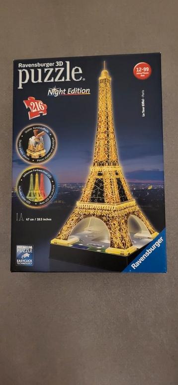 3D puzzels Ravensburger: London Bus, Peperkoek bus, Big Ben  beschikbaar voor biedingen