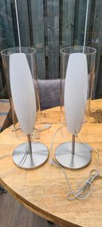 Massive kasavu tafel lamp., Ophalen, Zo goed als nieuw, Minder dan 50 cm