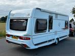 Fendt Saphir 495 Mover, Luifel, Fietsenrek, Caravans en Kamperen, Caravans, Schokbreker, Rondzit, Frans bed, Particulier