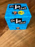 Oh Ja Die! Quiz Cube Bordspel, Hobby en Vrije tijd, Gezelschapsspellen | Bordspellen, Drie of vier spelers, Ophalen of Verzenden