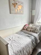 HEMNES IKEA Bed Uitschuifbaar, Huis en Inrichting, Slaapkamer | Bedden, Ophalen, Eenpersoons, Wit, 80 cm