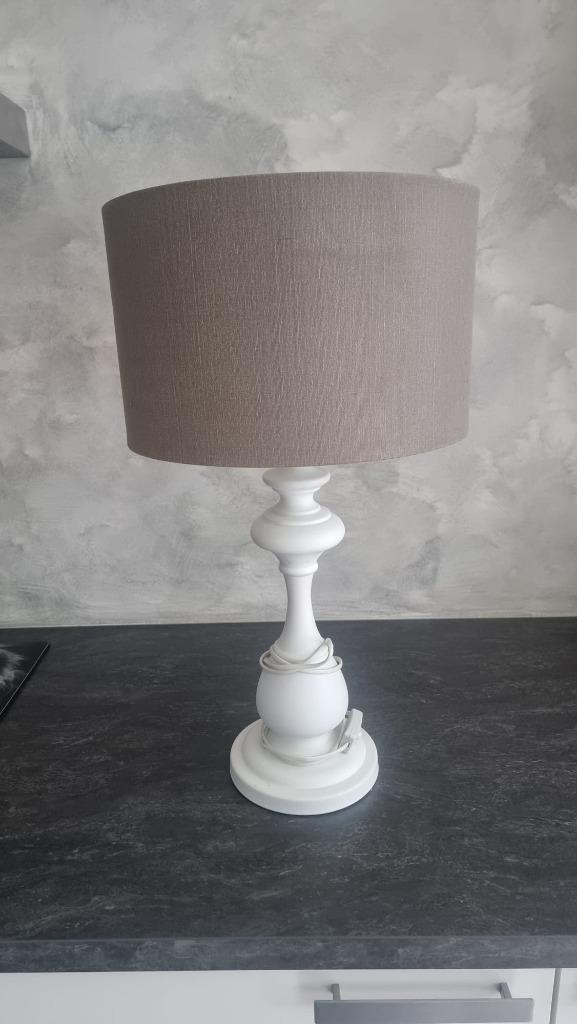 TAFELLAMPEN, Huis en Inrichting, Lampen | Tafellampen, Gebruikt, 50 tot 75 cm, Kunststof, Stof, Ophalen