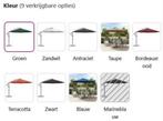 Zweefparasol parasol 350 cm in div. kleuren GRATIS VERZENDEN, Verzenden, Nieuw, 3 tot 4 meter, Zweefparasol