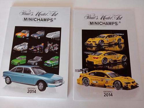 Minichamps catalogus 2014 edition 1 en 2, Boeken, Auto's | Folders en Tijdschriften, Zo goed als nieuw, Ophalen of Verzenden