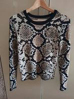 Slangenprint truitje COSTES mt xs/s, Beige, Ophalen of Verzenden, Zo goed als nieuw, Costes