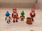 Playmobil 2 x Kerstman 2 x Elfjes t.e.a.b., Ophalen of Verzenden, Zo goed als nieuw