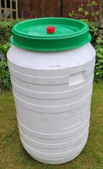 Schoon 200 liter vat - met draaideksel -, Tuin en Terras, Regentonnen, Kunststof, 150 liter of meer, Ophalen