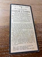 Campo á Casper 1868 Geleen 1931  - 28303, Verzamelen, Ophalen of Verzenden, Bidprentje