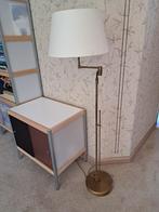 Vloerlamp / staande schemerlamp messing met dimmer, Huis en Inrichting, Ophalen, Gebruikt, Metaal, 150 tot 200 cm