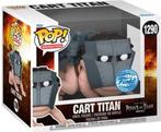 Funko POP! Attack On Titan Super Cart Titan Exclusive Figure, Ophalen of Verzenden, Nieuw