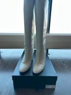 Lange laarzen natan krijt wit mt 40, Hoge laarzen, Wit, Ophalen of Verzenden, Zo goed als nieuw