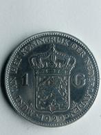 1 Gulden 1929 - Wilhelmina, Postzegels en Munten, Munten | Nederland, 1 gulden, Zilver, Ophalen of Verzenden, Koningin Wilhelmina
