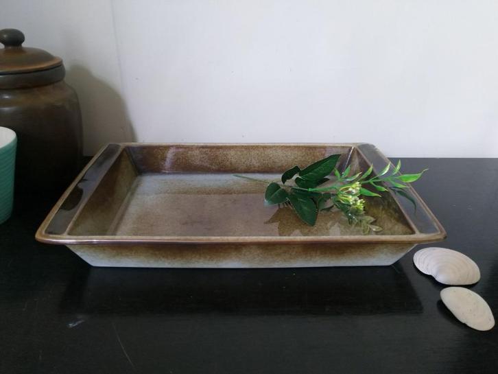 1970 vintage ovenschaal Porsgrund Norway - Varefakta, Huis en Inrichting, Keuken | Servies, Zo goed als nieuw, Schaal of Schalen