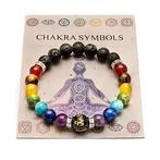 Chakra Symbols armband, Nieuw, Overige materialen, Met edelsteen, Ophalen of Verzenden