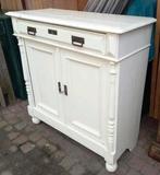 Antieke houten commode, kast, ladekast., Antiek en Kunst, Curiosa en Brocante, Ophalen