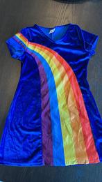 K3 regenboog jurk maat 134 6-8 jaar, Kinderen en Baby's, Carnavalskleding en Verkleedspullen, Ophalen of Verzenden, Zo goed als nieuw