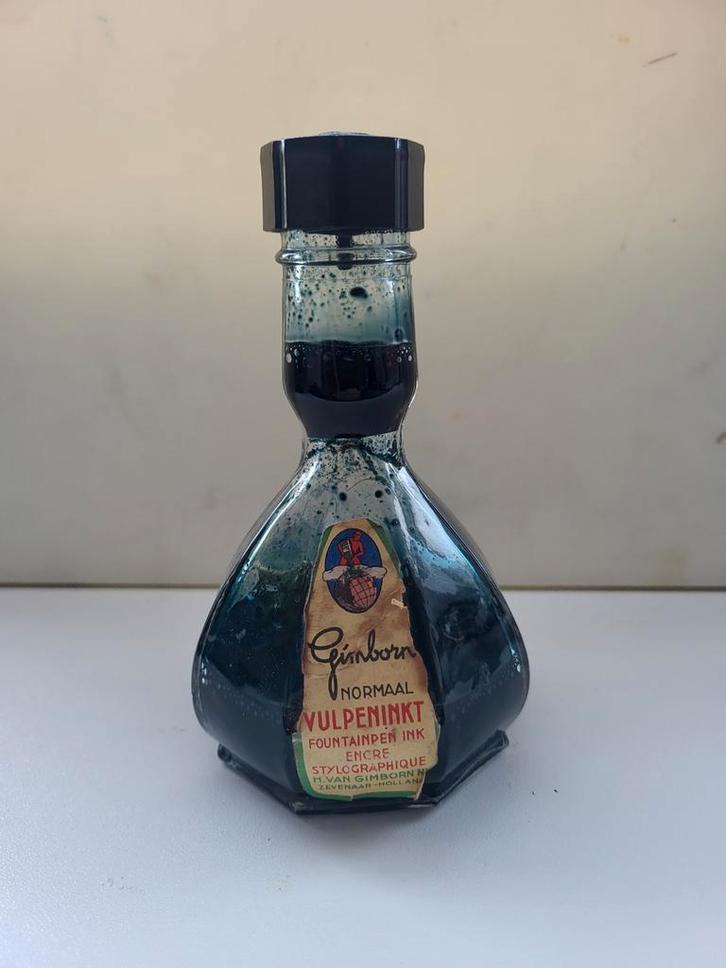 Gimborn Vulpeninkt - Vintage Inktpot, Antiek en Kunst, Antiek | Kantoor en Zakelijk, Ophalen of Verzenden