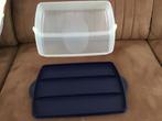 Tupperware taart/cake doos met slot zodat hij dicht blijft., Ophalen of Verzenden, Zo goed als nieuw, Overige typen
