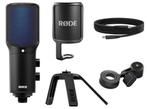 Rode NT-USB studio microfoon, incl reflectiescherm, Ophalen, Zo goed als nieuw, Studiomicrofoon