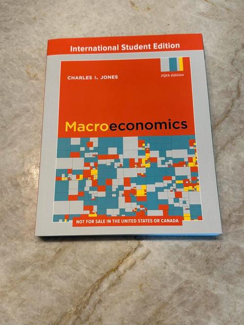MBA, Macroeconomics fifth edition, Boeken, Economie, Management en Marketing, Zo goed als nieuw, Ophalen of Verzenden