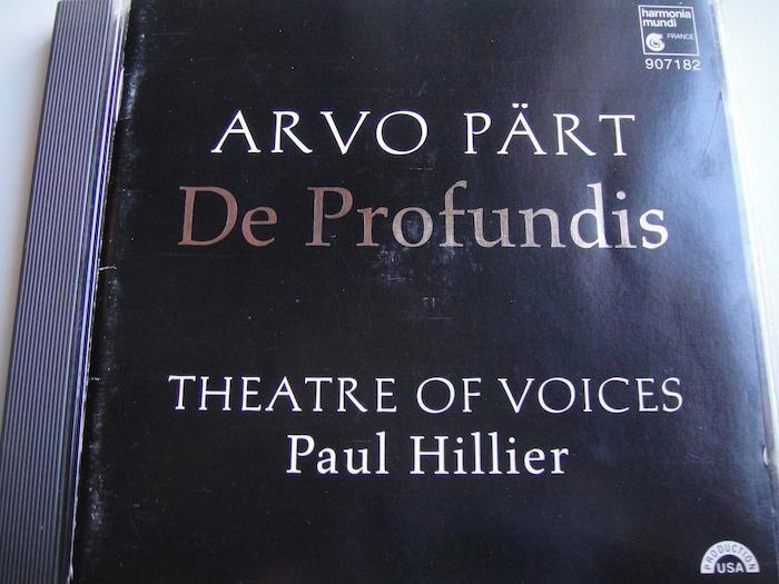 ARVO PÄRT De profundis CD HARMONIA MUNDI PAUL HILLIER, Cd's en Dvd's, Cd's | Klassiek, Gebruikt, Vocaal, Modernisme tot heden