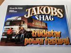 Grote sticker Jakobs shag Truckstar Power Festival, Verzamelen, Stickers, Verzenden, Zo goed als nieuw