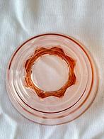 7 rosaline schaaltjes Ø8,6 cm, Antiek en Kunst, Ophalen of Verzenden