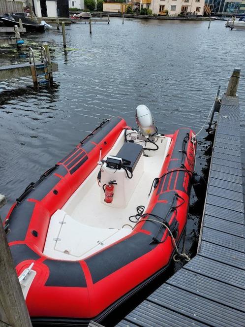 Zodiac PRO console RIB 4,70m 50PK + trailer, Watersport en Boten, Rubberboten, Gebruikt, Zodiac, Overige materialen, Minder dan 70 pk