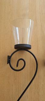 Mooie nieuwe wand kaarsenhouders, Huis en Inrichting, Lampen | Wandlampen, Ophalen of Verzenden, Nieuw, Metaal, Brocante landelijk