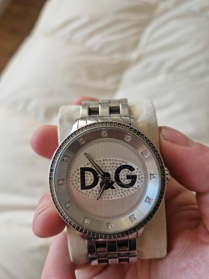 Dolce & Gabbana D&G horloge, Sieraden, Tassen en Uiterlijk, Horloges | Dames, Gebruikt, Polshorloge, Dolce & Gabbana, Staal, Staal