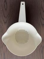 Tupperware handvergiet /zeef Wit/creme, Ophalen of Verzenden, Zo goed als nieuw, Crème, Overige typen