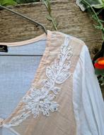 Uniek vintage italiaans bohemian strandjurkje, Kleding | Dames, Ophalen of Verzenden, Zo goed als nieuw, Maat 42/44 (L), Onder de knie