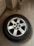 Skoda Octavia Winterbanden met Velgen 195/65 R15, Auto-onderdelen, Banden en Velgen, Ophalen, Gebruikt, 15 inch, Banden en Velgen