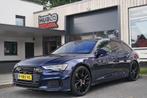 Audi A6 Avant 55 TFSI Quattro S-Line, Pano, HUD, B&O, Leder,, Auto's, Audi, Automaat, Gebruikt, 2995 cc, Blauw
