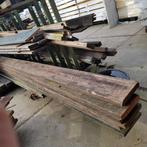 Hardhouten planken 5m, beschoeiing, Gebruikt, Rechthoekig, Ophalen