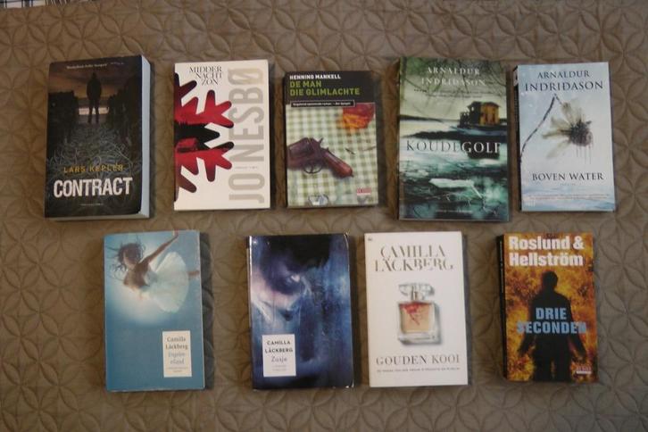 Tien prachtige thriller boeken van Scandinavische auteurs, Boeken, Thrillers, Gelezen, Nederland, Ophalen of Verzenden
