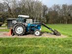 Ford super dexta met fondlader trekker, Tot 80 Pk, Gebruikt, Ford, Ophalen of Verzenden