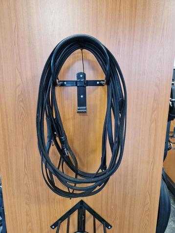 Ideal Tweespan Leidsel Leer / Antislip Full Paard  beschikbaar voor biedingen