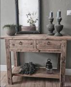 ~Stoer Sober Landelijk Houten Sidetable/Wandtafel~, Ophalen of Verzenden, Nieuw