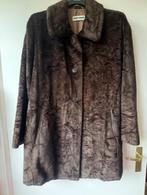 Gerry Weber - Winterjas - Nep Bont Bruin - Maat 42, Bruin, Verzenden, Maat 42/44 (L), Zo goed als nieuw