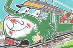 979223 Met de kindertrein op reis NS Hondekop 1960 Gelopen, Verzamelen, Ophalen of Verzenden, 1960 tot 1980, Gelopen