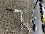 Witte vouwfiets, Gebruikt, 16 tot 18 inch, Versnellingen, Deels opvouwbaar