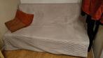 Ikea slaapbank 140 x 200, Gebruikt, Tweepersoons, 200 cm, Grijs
